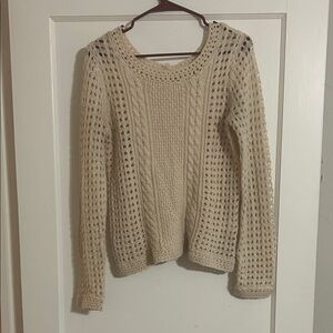 Lucky Brand Knit Sweater with Buttons